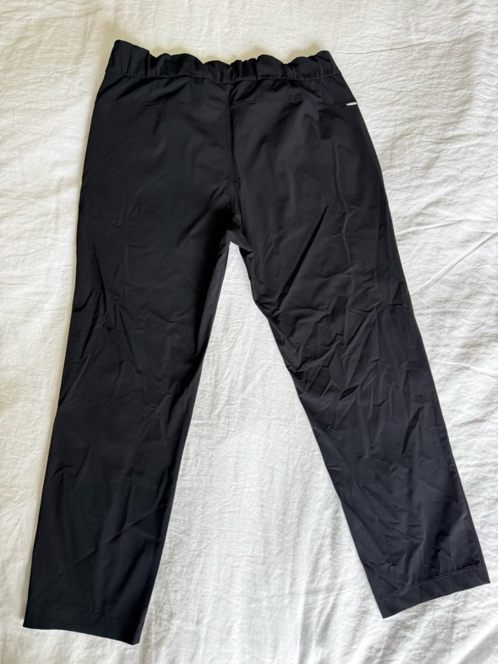 Vuori Miles Ankle Pant - Straight-Leg Black Stretch - Picture 5 of 10